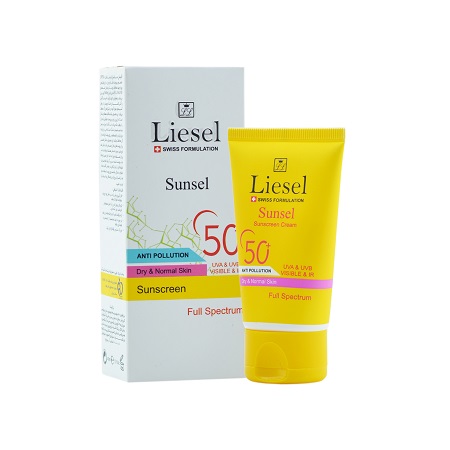 Liesel Sunsel Sunscreen Cream SPF50 For Normal & Dry Skin